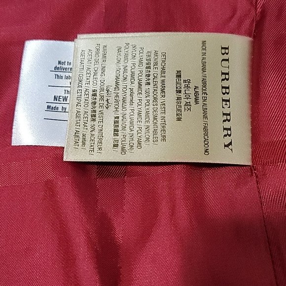 Burberry Brit Zip Puffer Vest size 38 - Picture 7 of 8